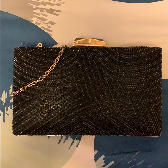NWT LULU TOWNSEND Crystal pattern clutch - Picture 1 of 7